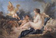 Francois Boucher The Muse Euterpe France oil painting reproduction